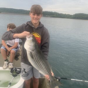 Striper Addiction Beaver Lake Guide Service, serving Northwest Arkansas with professional & affordable striper fishing charters on Beaver Lake Striper Addiction Beaver Lake Guide Service, serving Northwest Arkansas with professional & affordable striper fishing charters on Beaver Lake